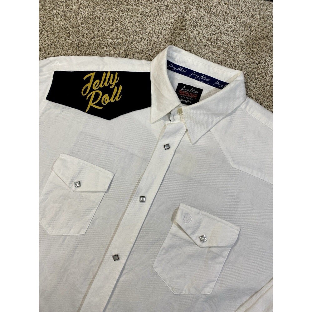Wrangler George Strait Troubadour Jelly Roll Custom Shirt XLT Western Pearl Snap